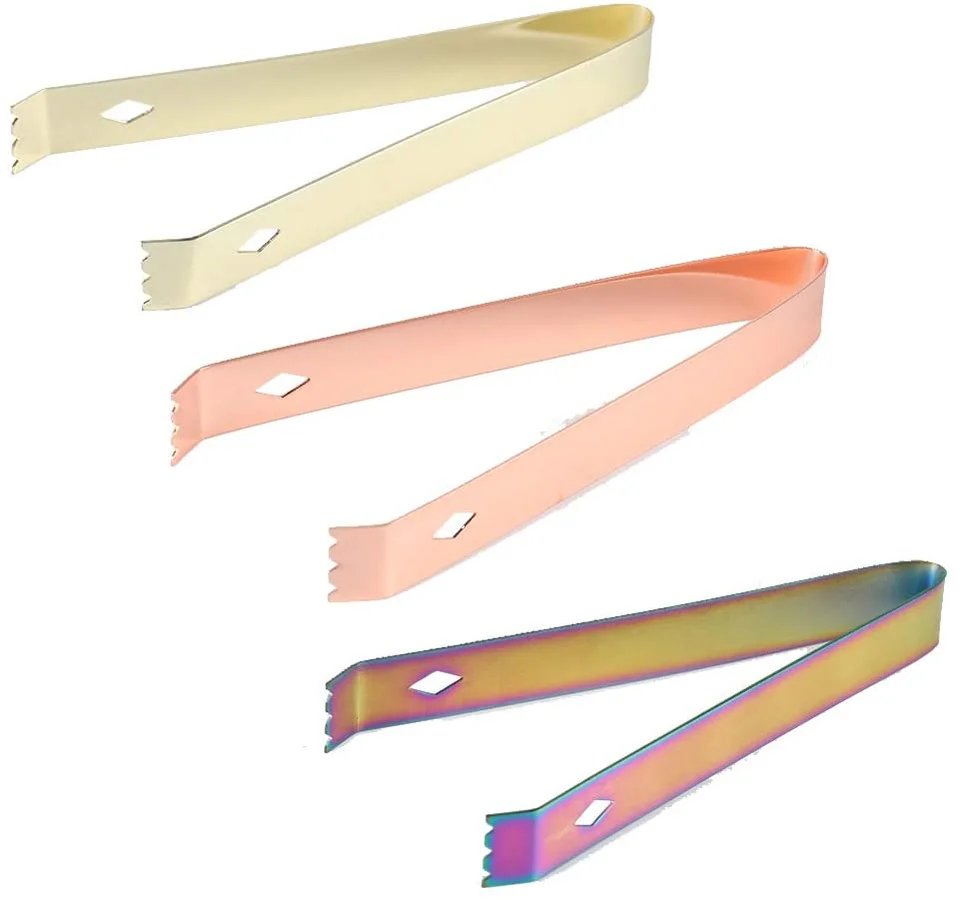 Hot selling durable diamond stainless steel ice pliers,Can be used for ice and sugar good bar tools