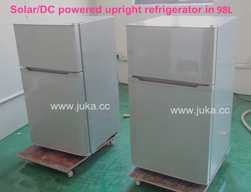 mini size 98 liters office used DC 12V Solar Fridge