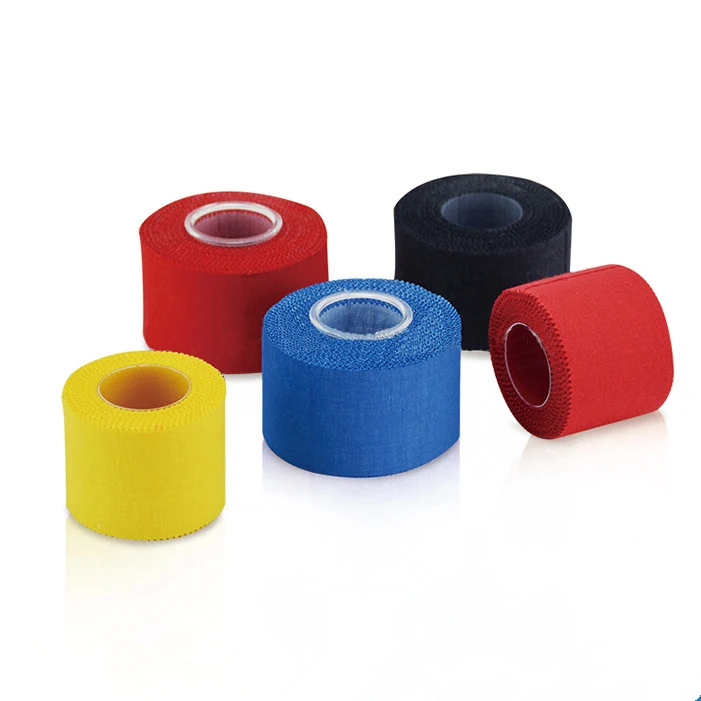 High Quality Factory 100% Cotton 3.8cm*9.14m or Custom Size Athletic Sports Tape