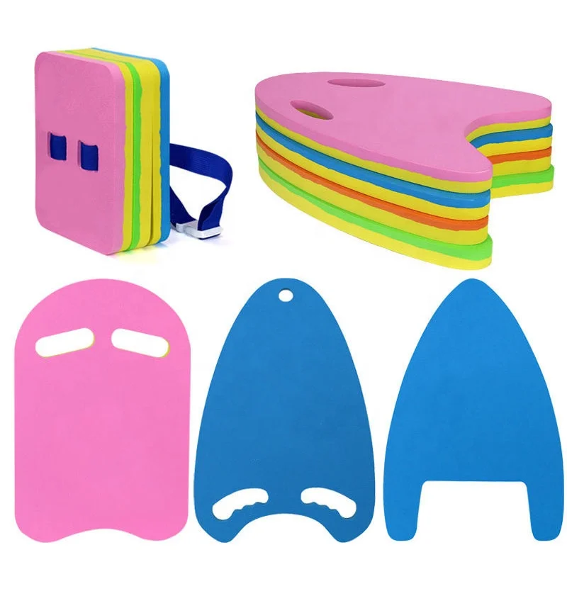 Wholesale Eva Foam Swimming Kickboard Adults Safe Pool Training Aid Swimming Floating Board For Kids With Handles To Hold On