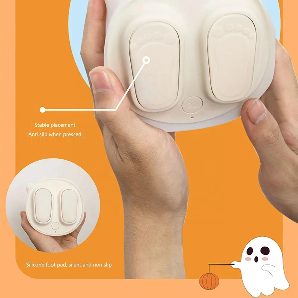 Ghost Night Lamp Cartoon Usb Rechargeable Sleeping Light Touch Sensor Bedroom For Kid Gift Children
