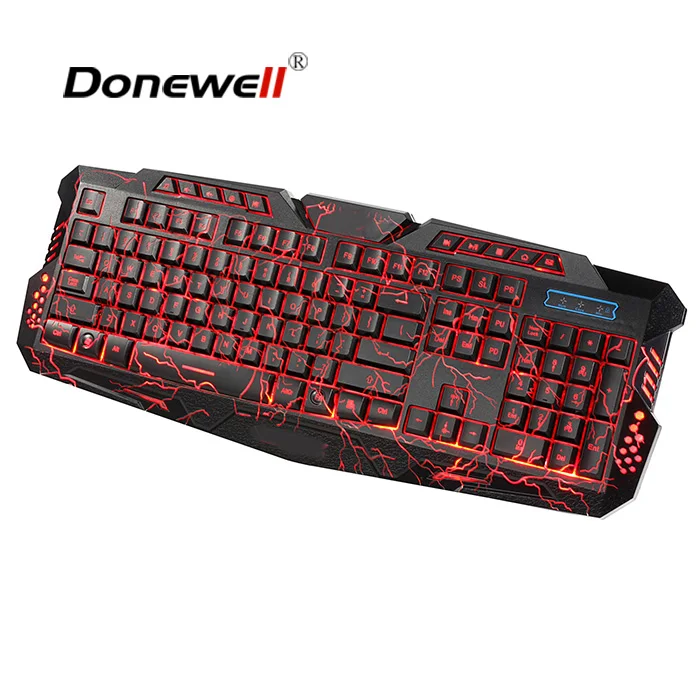 
New Brand 2021 Computer Keyboard Pc One Handed Gaming Keyboard for electronic sports 