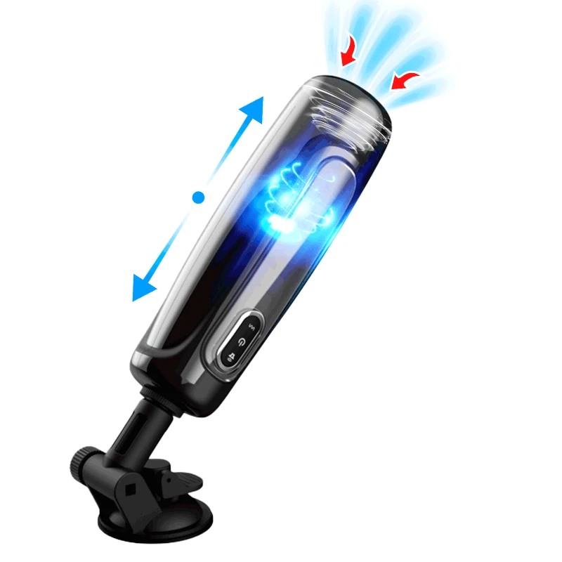 Automatic Rotation Sex Machines Male Masturbator Cup Silicone Vagina Real Pussy  Pocket Adult Masturbation Toys for Men