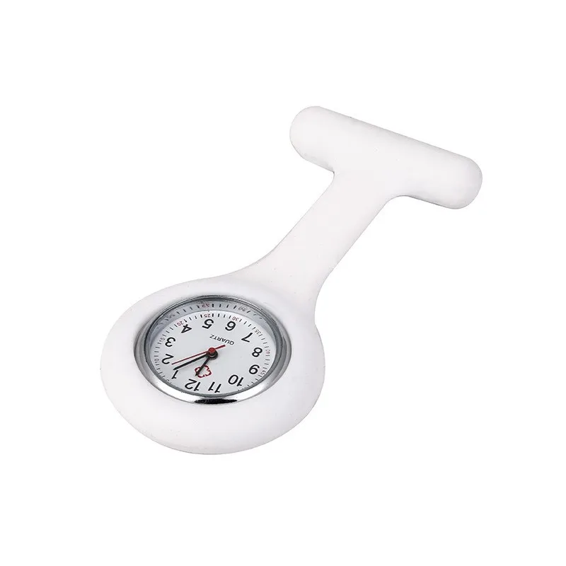 Amazon hot sale Colorful Portable Waterproof Pocket breast silicone watch nurse