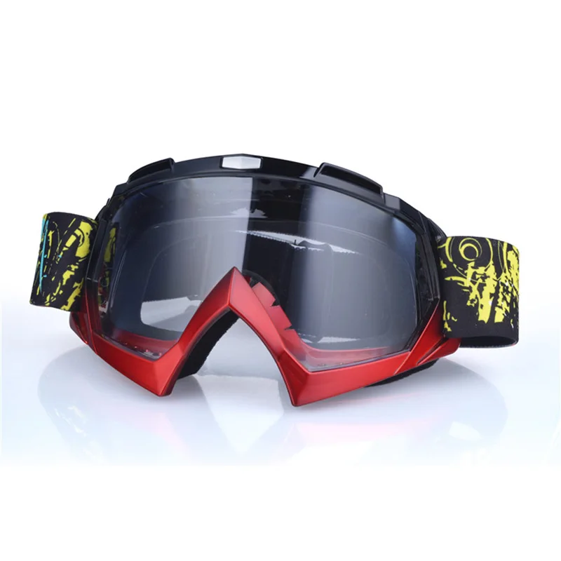 Motorcycle Goggles Anti UV Anti Fog ATV Dirt Bike Goggles Windproof Dustproof Anti Scratch Riding Glasses