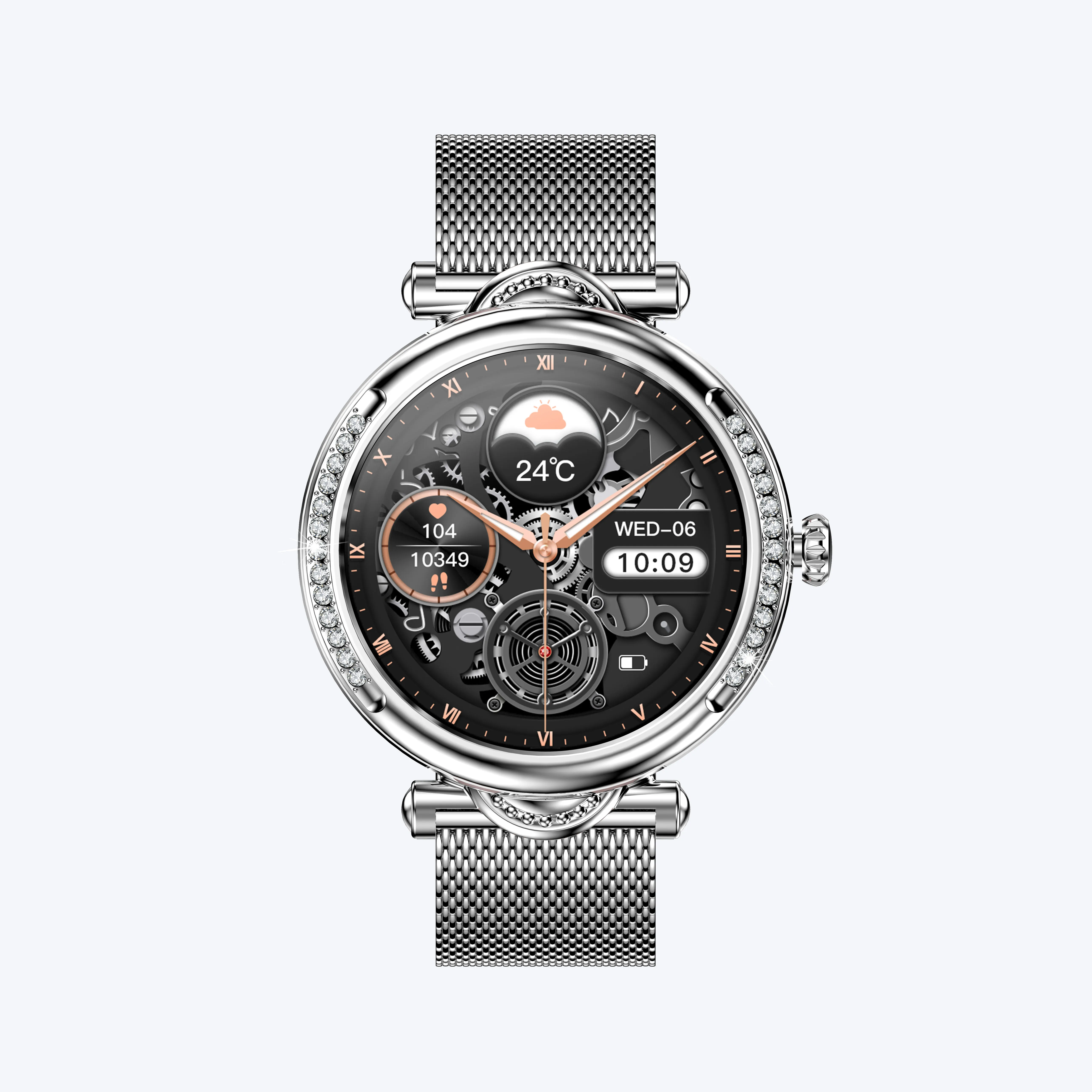 Multi-function Health Sport Smartwatch Unisex Dynamic Heart Rate Smart Watch With Pedometer