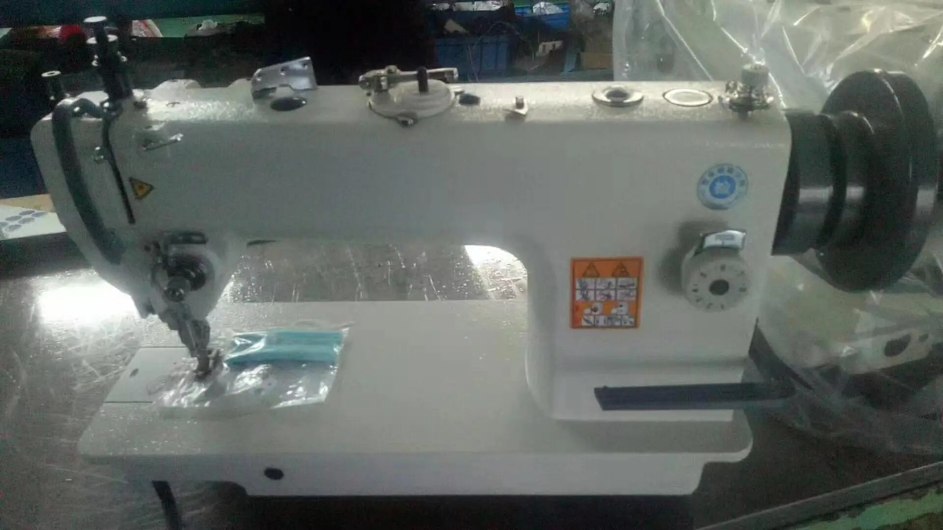 QK-0303  belt type servo motor Single needle flatbed lockstitch 3 automatic thick material synchronous industrial sewing machine