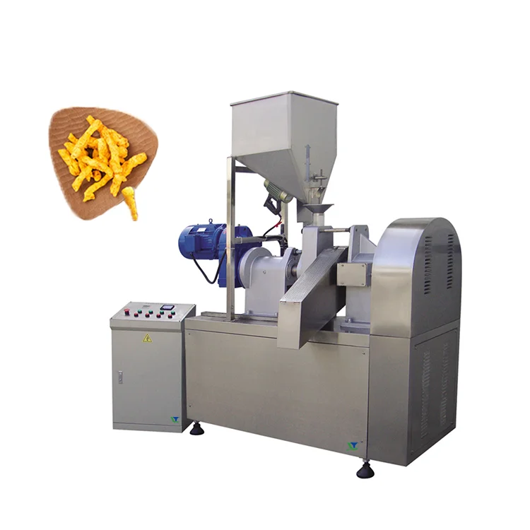 High Productivity Factory Extruded Corn Twist Curl Snacks Food Making Machinery Suppliers