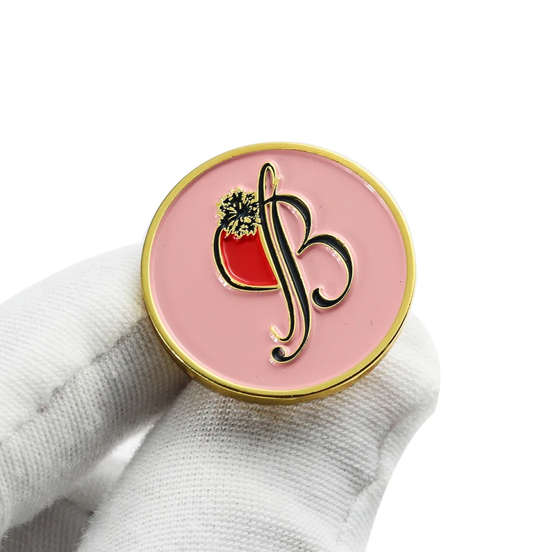 Custom Made Logo Metal Printing  Badge Metal Football Team Enamel Pin Badge For Gifts