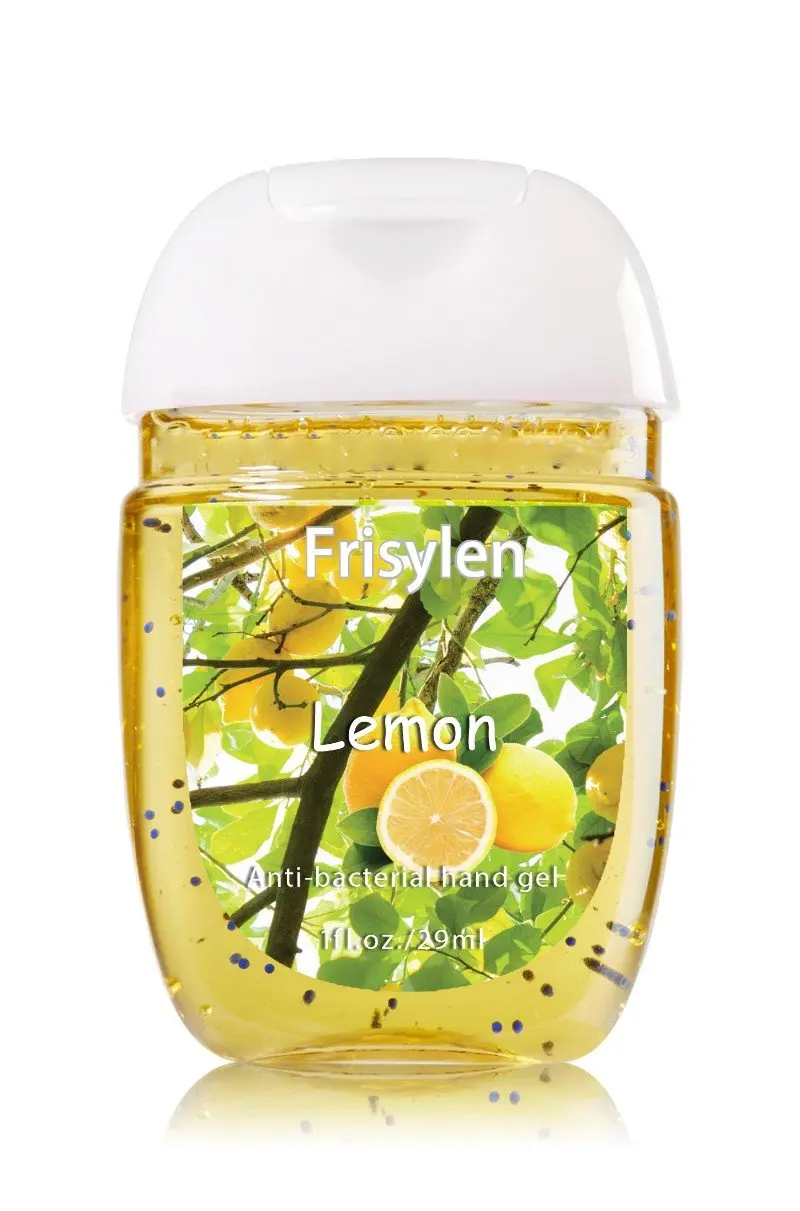 customization logo Wholesale 30ml pocketbac hand sanitizer gel with silicone holder Customized fragrance