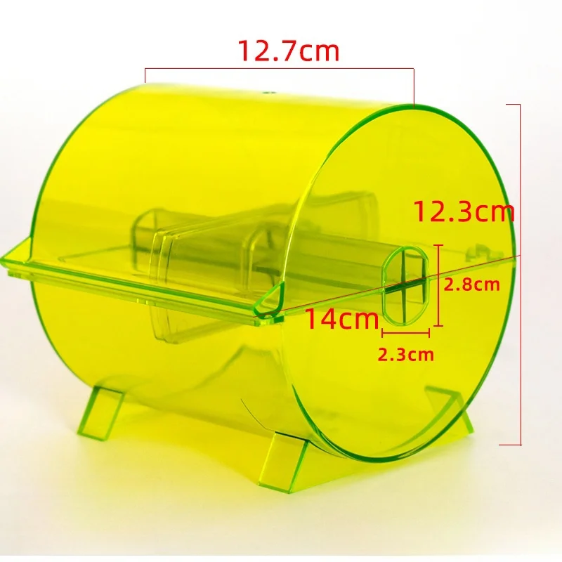 PS Material Transparent Large Capacity Storage Box for Various Label Container Medical Label Storage Box Labels Dispenser