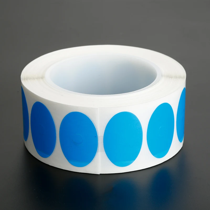 Anti-slip transparent lens Optical light blue edging pads blocking pads polish lenses blocking pads Lens Polish Sticker