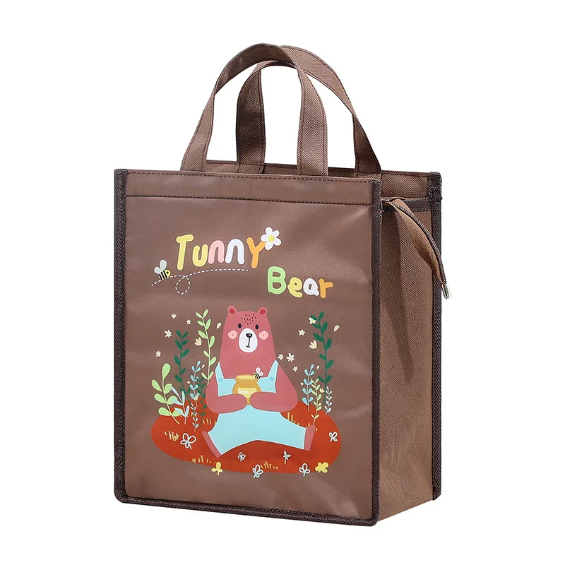 disposable silver aluminum foil epe foam thermal insulation cooler, delivery bags for hot cold food storage packaging/