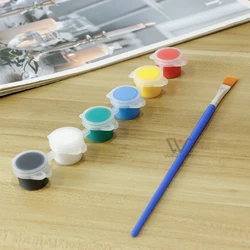 6 Colors Acrylic Watercolor Paint Hand Painted Watercolor Pigment For DIY Drawing Painting School Art Supplies