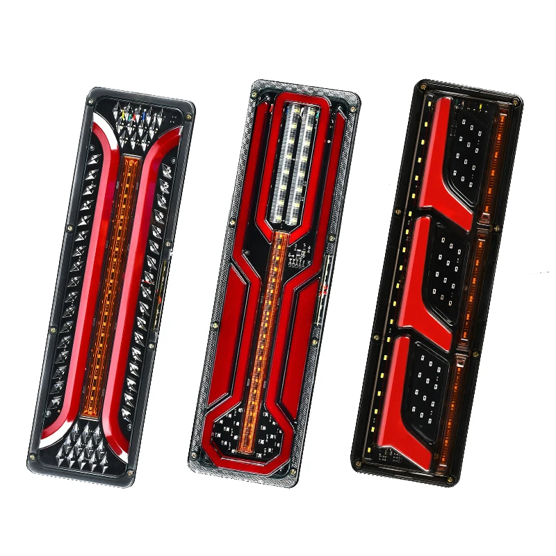 Водонепроницаемые фары для прицепа светодиодные задние 12 В 24 грузовых автомобилей