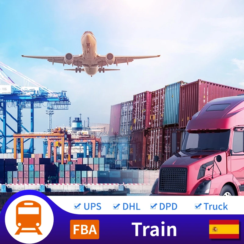 Самый дешевый FBA DDP железнодорожный транспорт экспедитор в Испания Италия Франция Германия Европа агент доставка