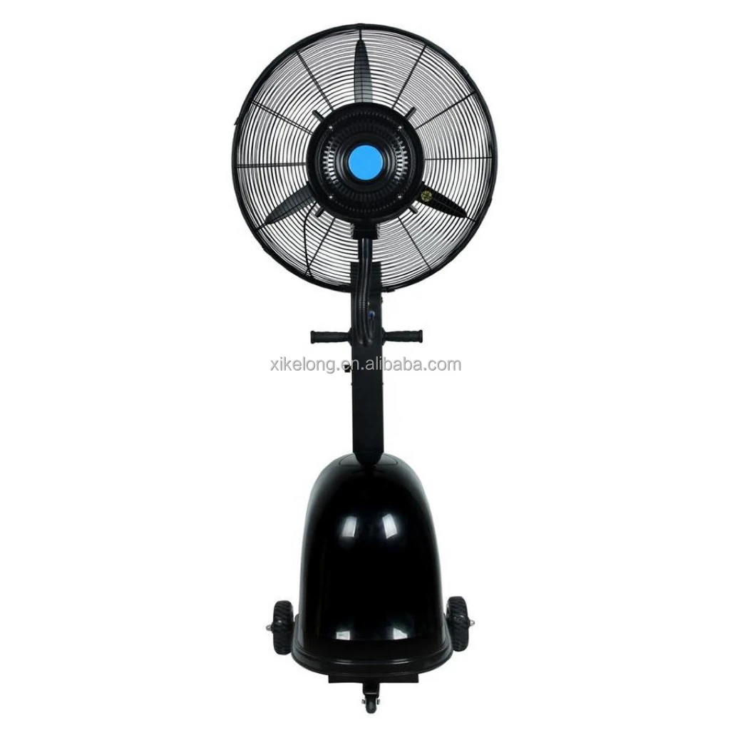 Cheap Misters Bucket System Gallon Large Rated Guangzhou Cooling Commercial Pedestal Best 12 Motor Newair Misting Fan