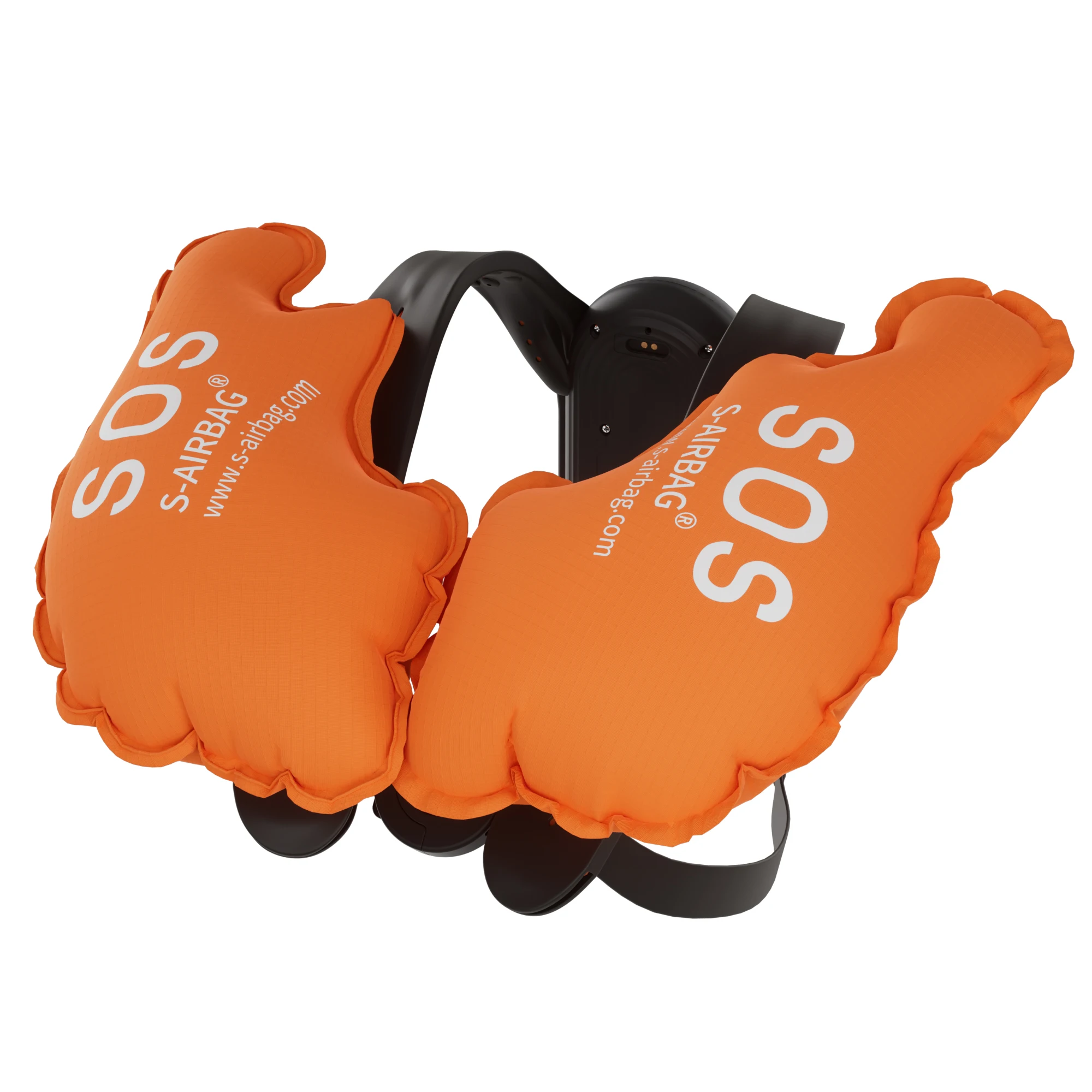 Portable light weight anti drowning airbag suit for kids and adults