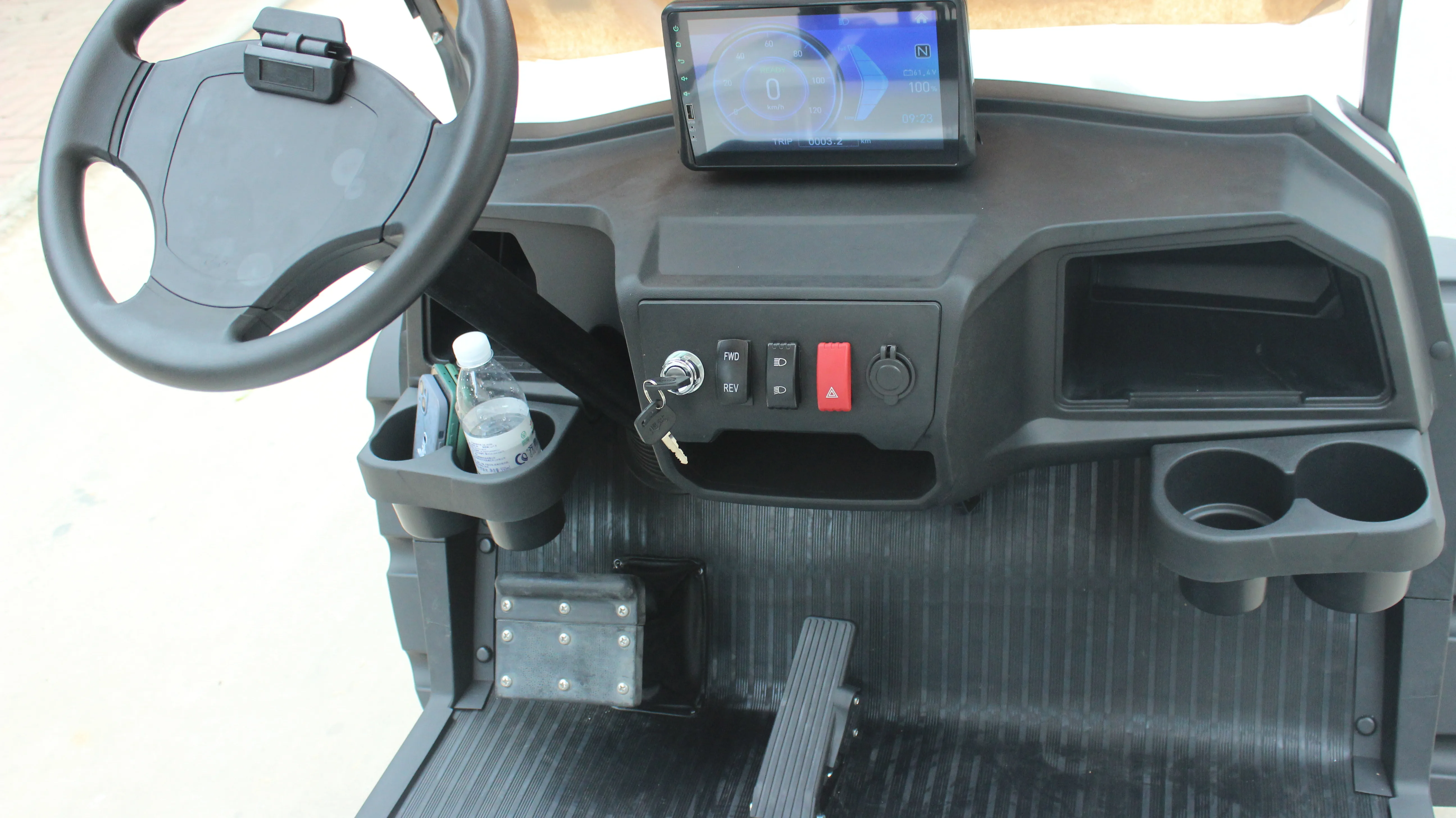 WELIFTRICH  4+2seater  6 seater electric golf cart for sale front disc brake front independent suspension