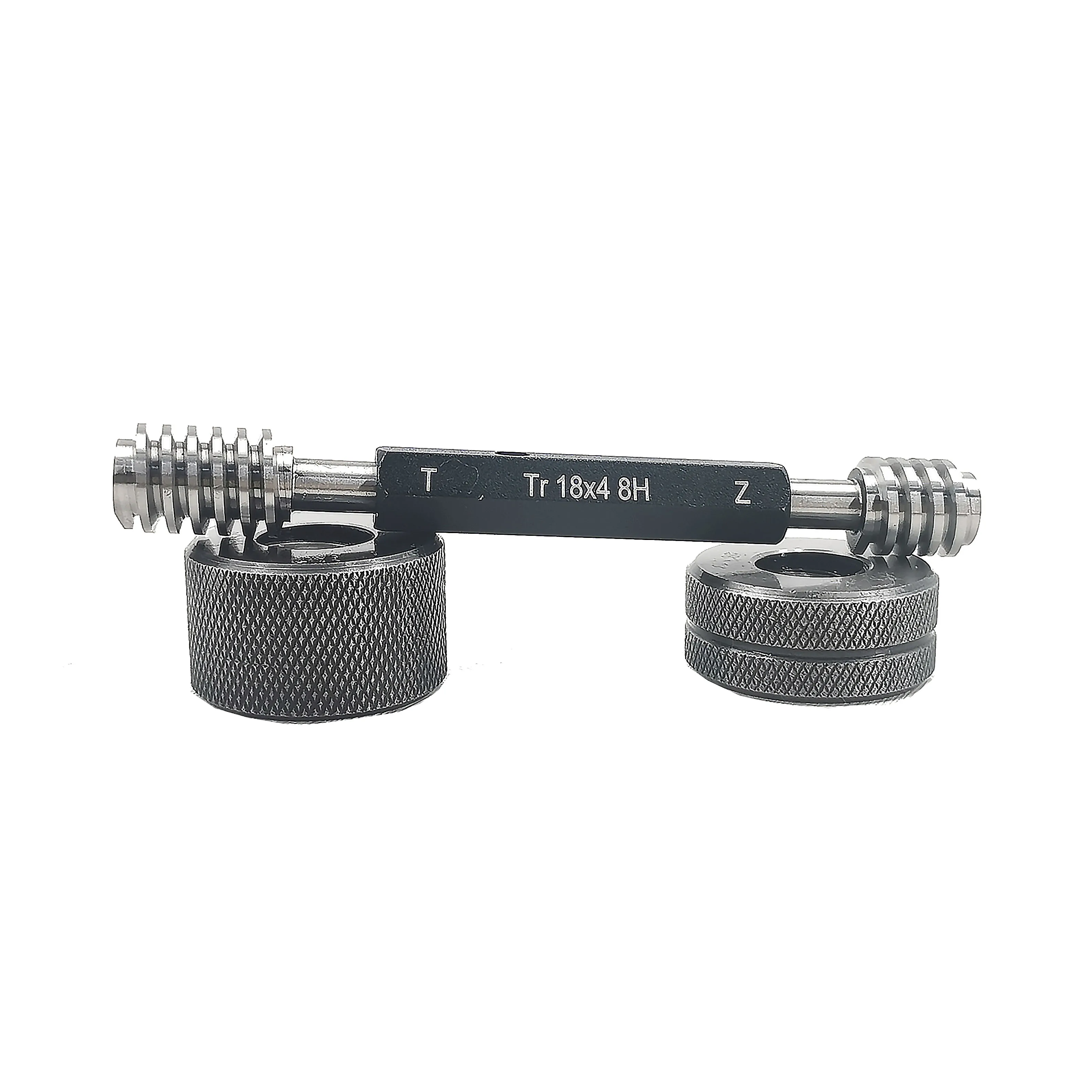 Customized High quality Trapezoidal 18x4 -8H/C Ring&Plug GO NOGO Thread Gauges for ANSI/ASME Reference