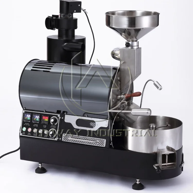  HW-2kg коммерческий умный жаровня кофейных зерен 2