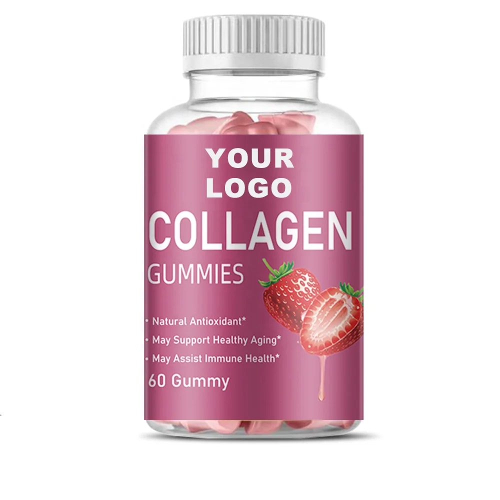 Top Manufacturer Healthy Beauty Sugar Free Vitamins Bear Gummy Vegan Biotin Collagen Keratin Hair Nails Skin Gummies