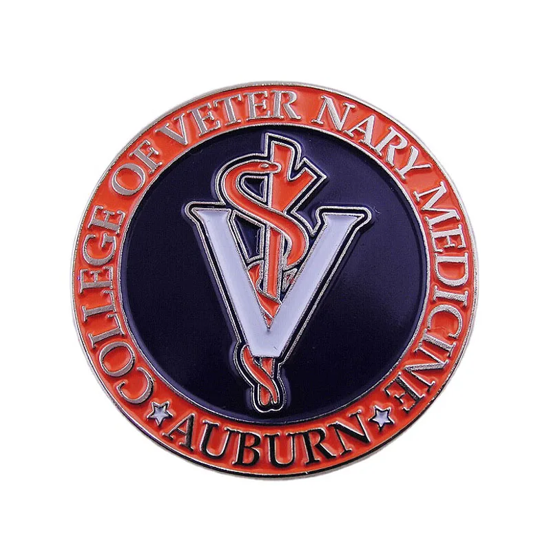 Custom Lapel Pins Enamel Offset Print School Badges Circle Metal Brooch Pin Badge