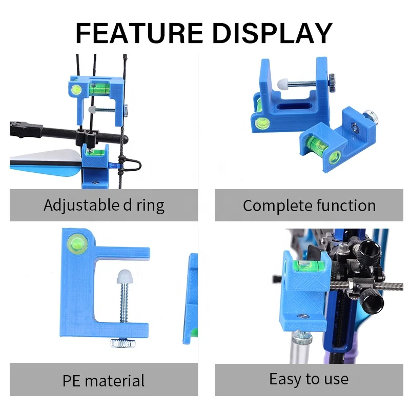 Archery Tuning Level Combo Tool Compound Bow Combination Bows and Arrow Set Carbon Arrows Plastic Bow Sight Tool Accessories