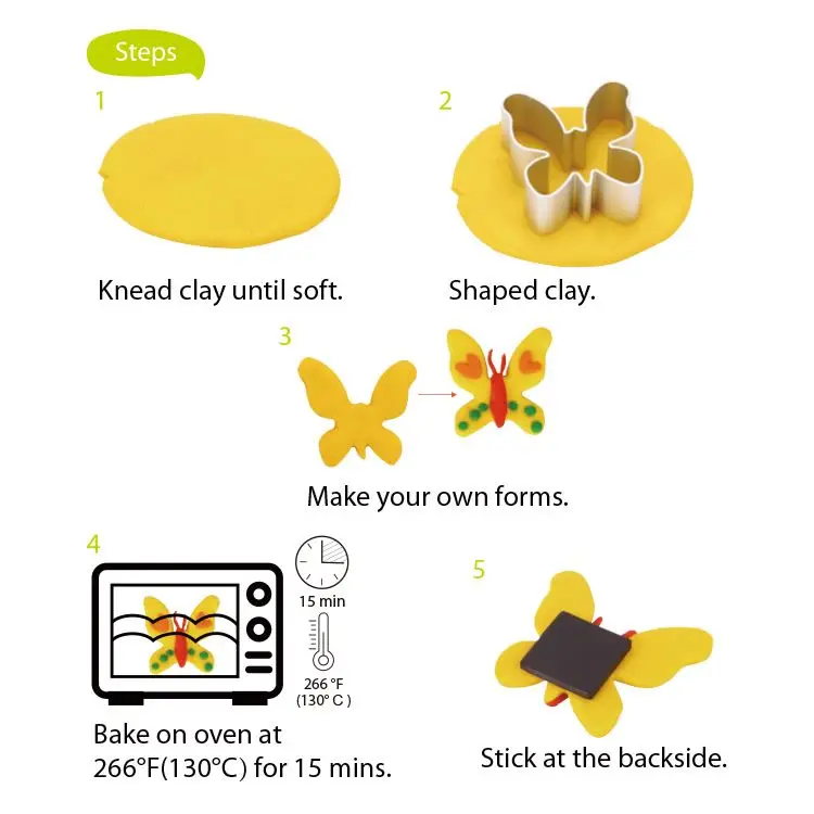 2024 New Arrival Clay Craft Polymer Clay Kits Play dough garden Set Kit DIY Toys for Kids Preschool