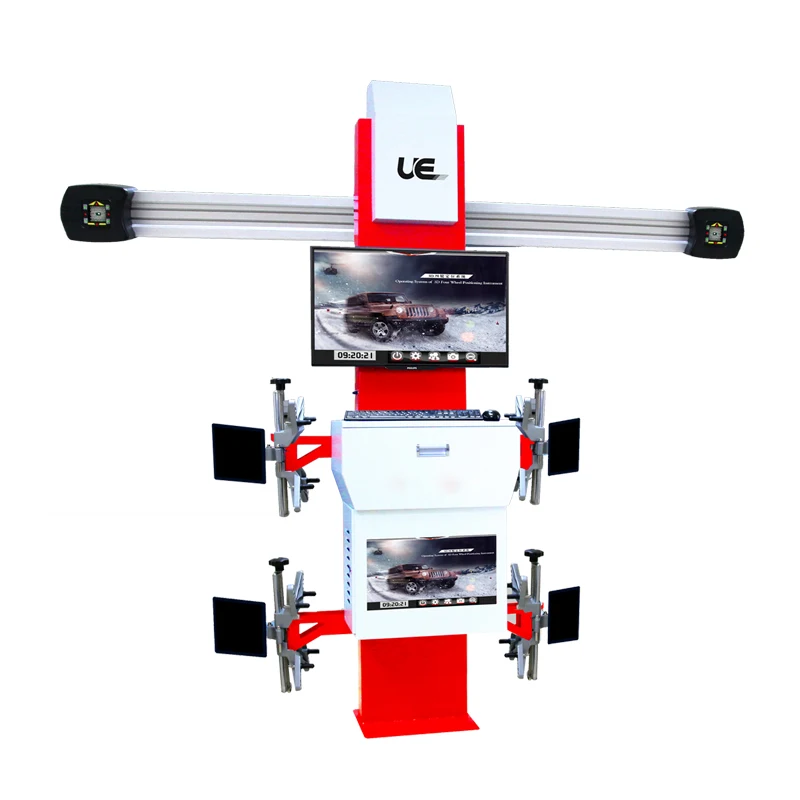 
UE-421 2020 HOT car 5D car four wheel aligner factory price 3D wheel alignment machine with CE & ISO Certificate 