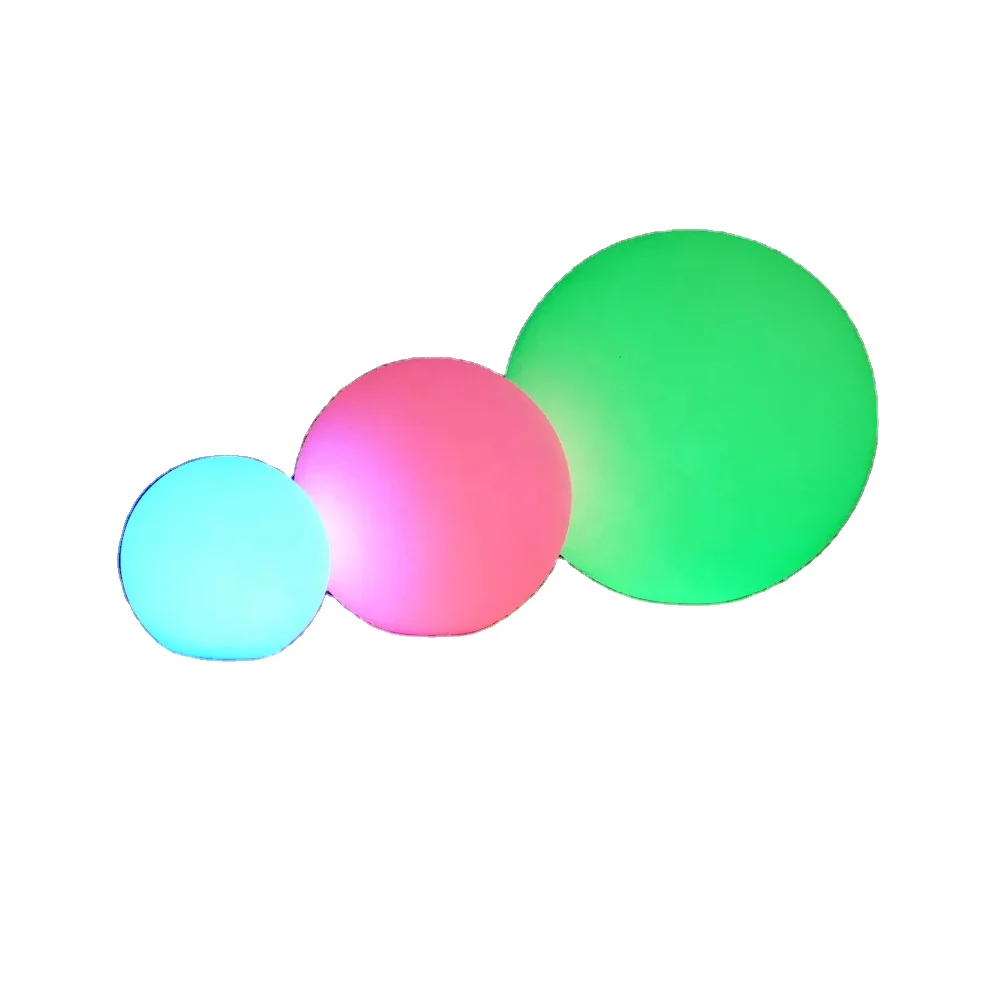 12cm 15cm 20cm  cordless sphere rechargeable globe  Led Mood Light ball Table lamp for hotel wedding event decoration