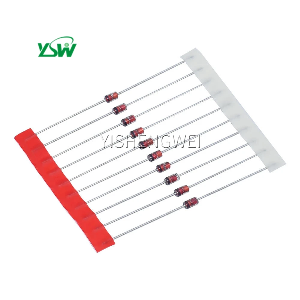 1W regulator Diode package 140 kinds 1/2W 1W Zener diode kit DO-41 3.3V-30V 3V3 3V9 4V7 5V1 6V2 10V 12V 20V 24V