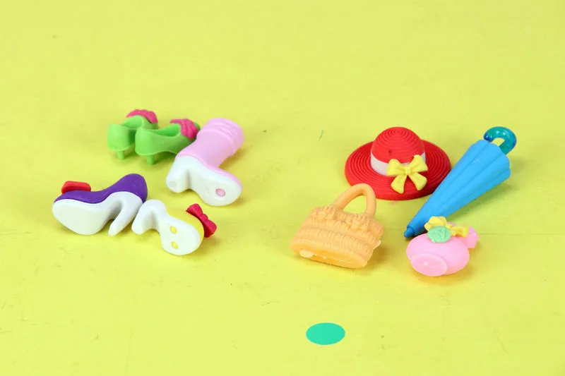 Cute Eraser New Style Small Kawaii Eraser Set For School Students