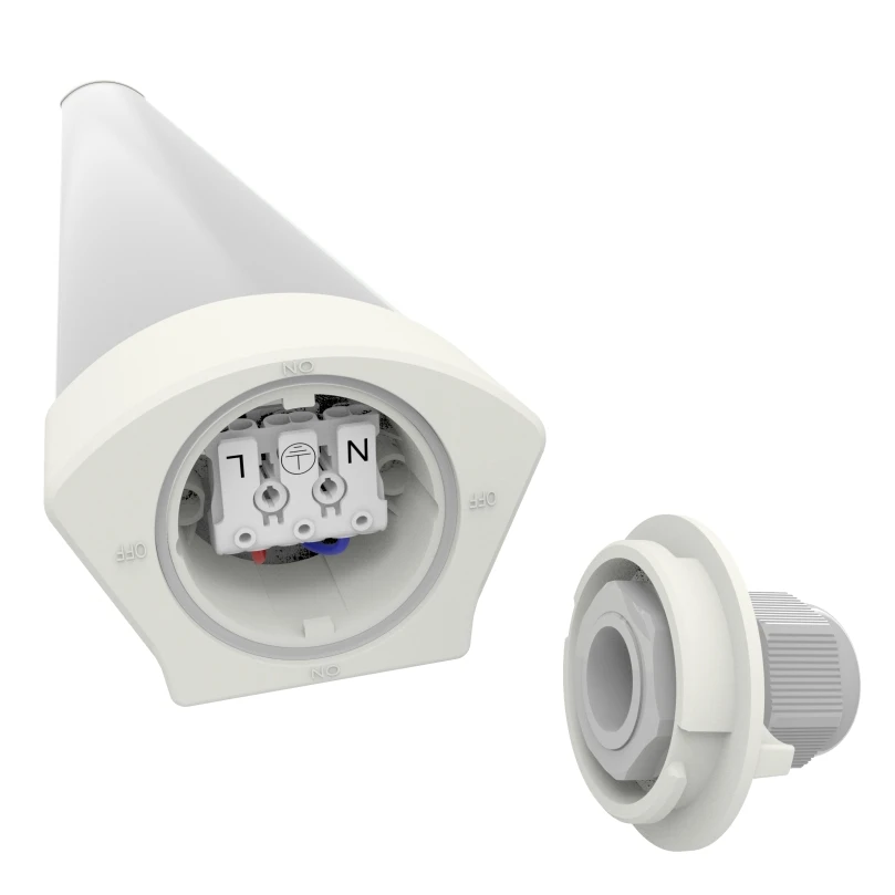 5ft led batten light with fully wrapped PC casing waterproof rating up to IP66