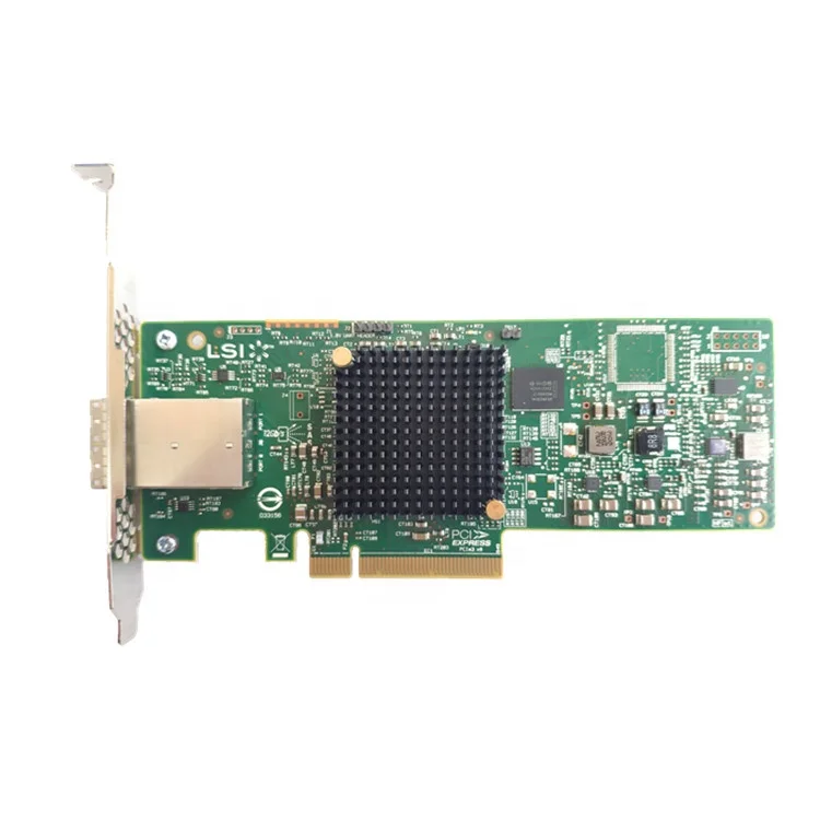 Original and new Mini SAS HD SFF8644 SAS controller PCI express LSI 9300-8e h52546000(LSI00343)
