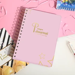 Custom Print Spiral Hardcover Journal Self Care Planner Affirmation Manifestation Gratitude Sermon Bible Prayer Journal