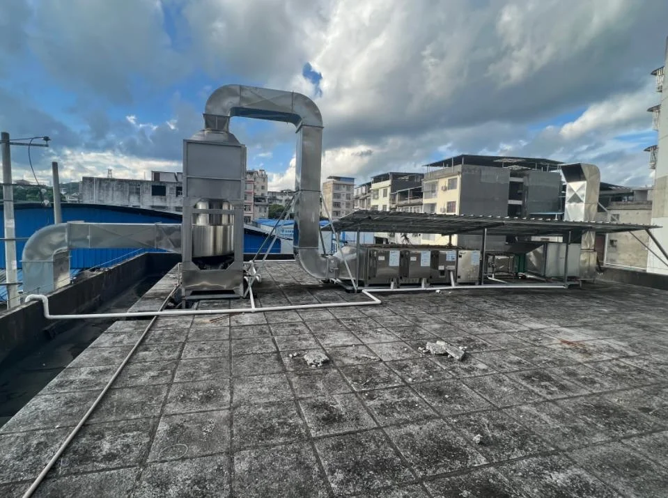 KELV Chemical Factory Dust Remover Stainless Steel Spray Tower Equipment 6000M3/H Water Cyclone Tower Gas Purifier Wet Scrubber