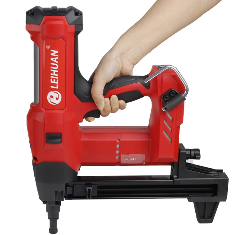 LEIHAUN DCCN90s2 nail gun concrete framing nailer gypsum board tools stapler gun