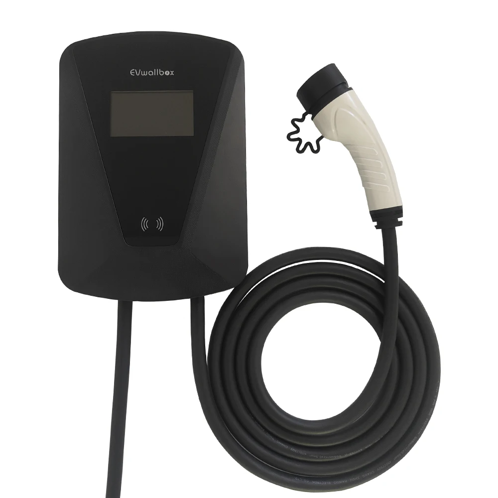 Fisher 7kw 32a IP65 Electric Car Wallbox Wall Mount Charging Station CE TUV  Model 3 for TESLA