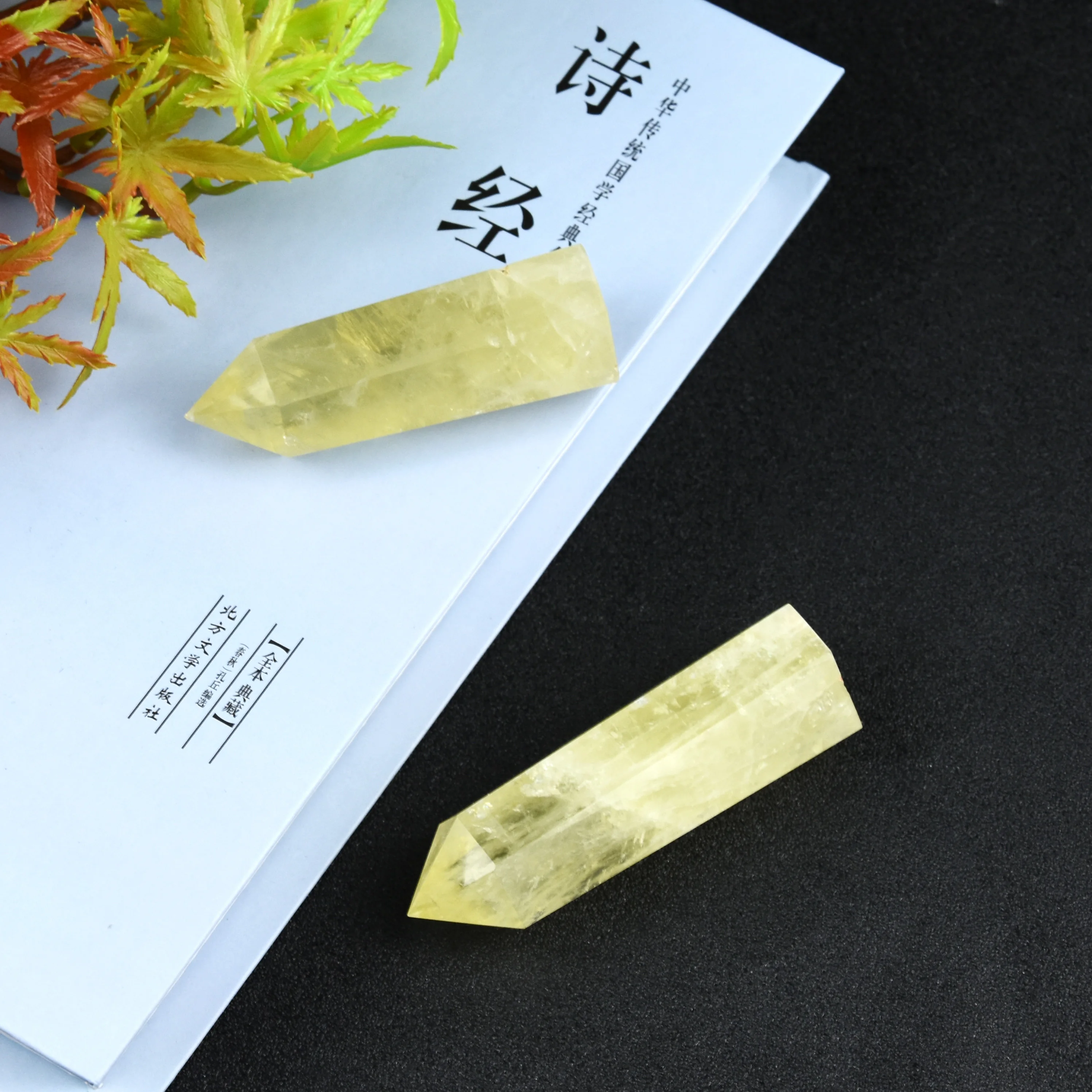 
High-quality Citrine quartz crystal towers citrine crystal wands points from china 