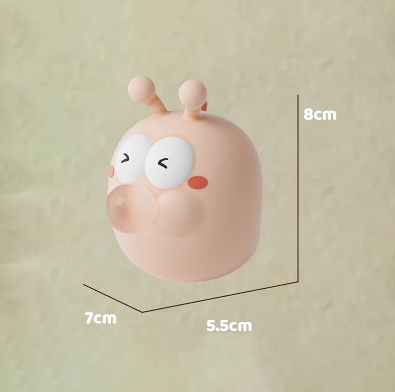 New Cute cartoon Animal Anti-Anxiety Ball Stress Relief Toys Spit Bubbles Squeeze Toys for Kids Adults