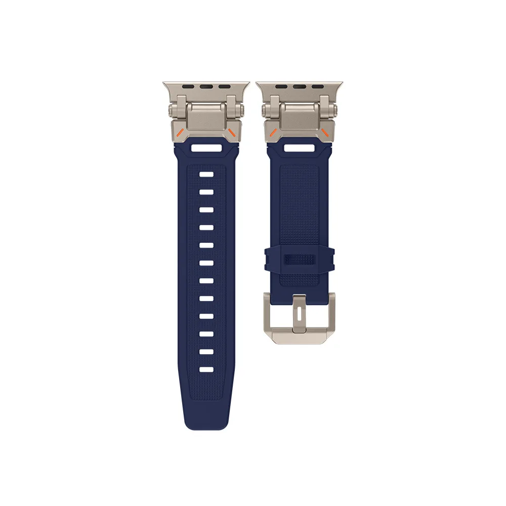 High Quality Liquid Silicone Soft Strap Bracelet For Smart Watch Ultra 2 1 Band 49mm 45mm 44mm 42mm For watch Series 9 8 7 6 Se