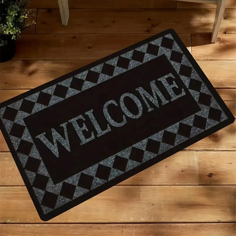 Custom Design Home and Garden Collection Lovely Entrance Door Mats Indoor Outdoor