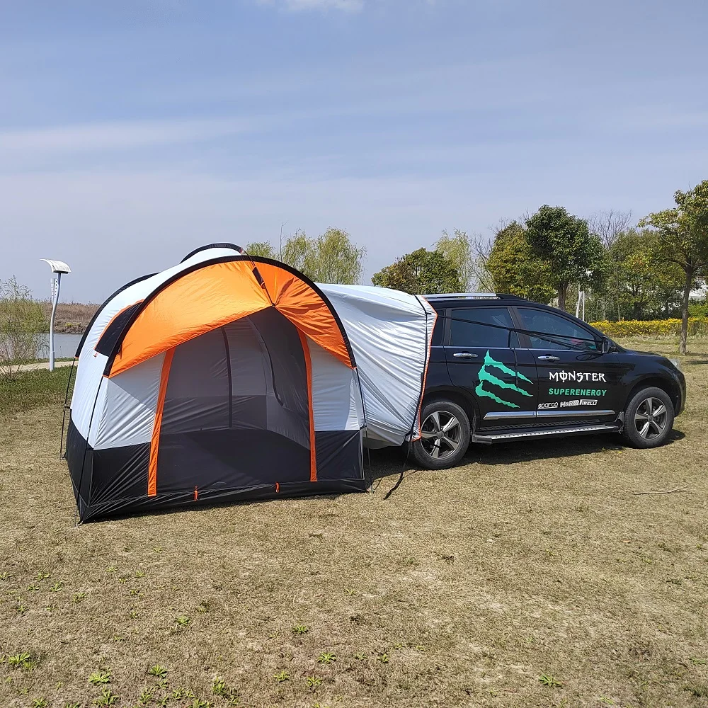 Outdoor Gear Car Rear Extension Tent Car tailgate back door Pop-Up Camping Tent With Canopy and Anti-Mosquito