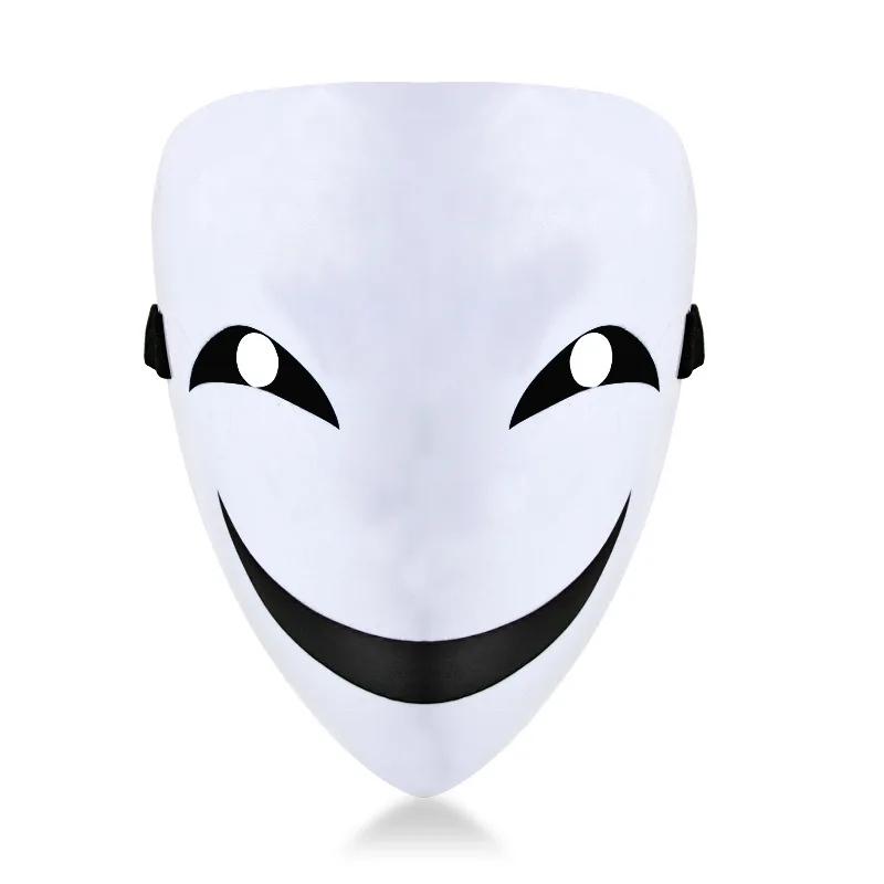 Wholesale high quality plastic material clown mask halloween joker mask