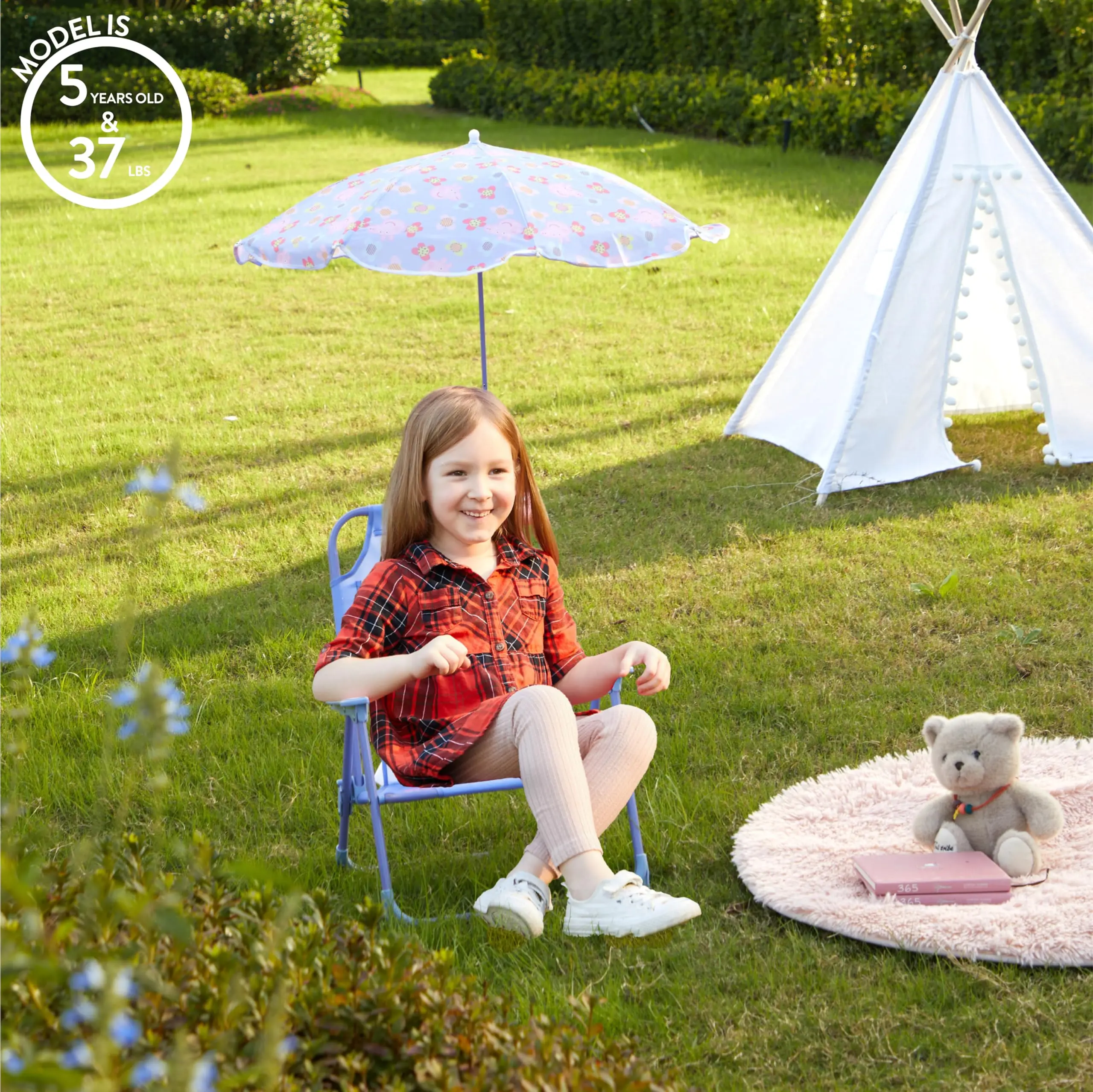 Wholesale Price  Kids Outdoor Folding Beach Chair with Umbrella for Beach Outdoor