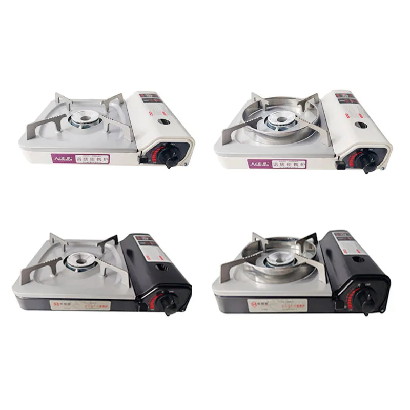 High Power Outdoor Camping Cooker Butane Burner Home Portable Gas Stove with Pressure Protection