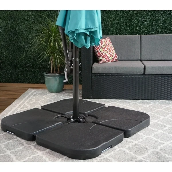 4 in 1 Plastic Water Filled Sand Filled Hanging Parasol Base