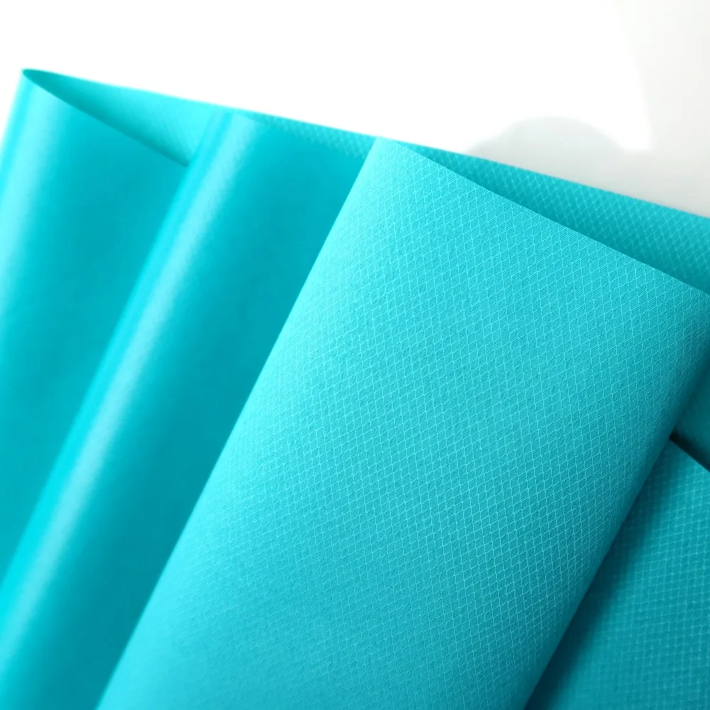 Polyurethane Laminate Polyester Fabric For Camping Inflatable Mat 190T Polyester Waterproof  TPU Material Fabric