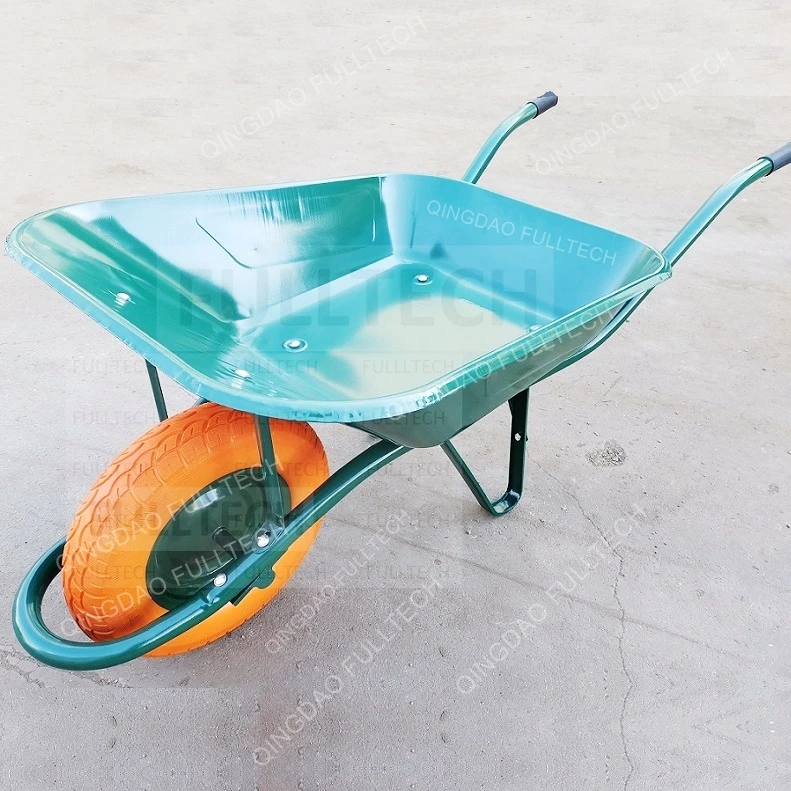 France model wheelbarrow WB6400 65L wheel barrow PU FOAM for Middle Eastern Saudi Arabia Kuwait Yemen,Oman,Bahrain,Qatar Gabon